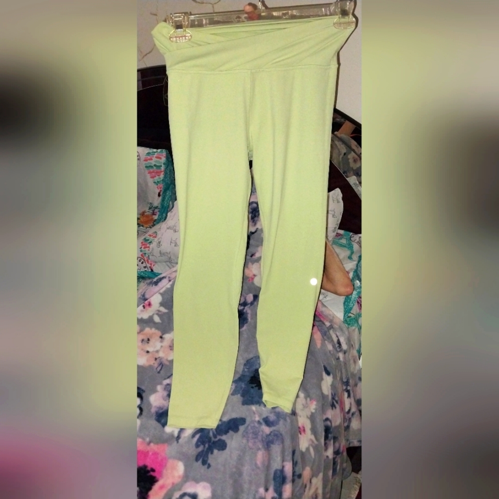 Brand New Lime Green GLOWMODE Yoga  Pants